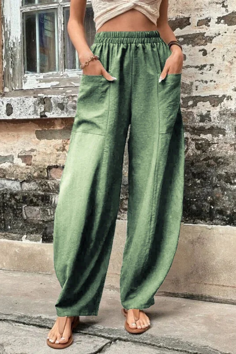 Wide Leg Trousers Women – Elegant Summer Pants for Casual and Formal Wear