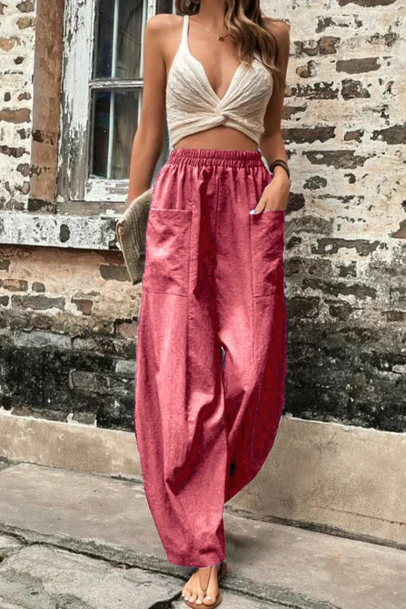 Wide Leg Trousers Women – Elegant Summer Pants for Casual and Formal Wear