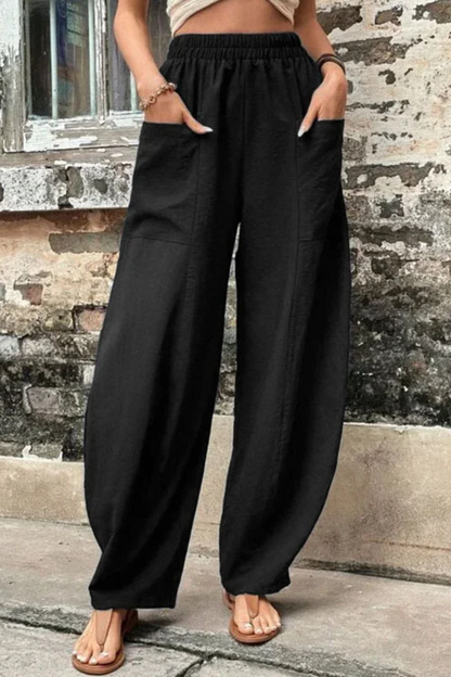 Wide Leg Trousers Women – Elegant Summer Pants for Casual and Formal Wear