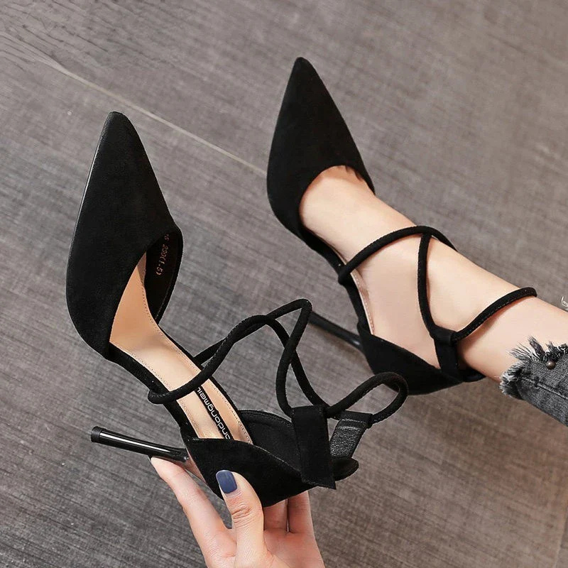 Women's Heels Black – Stylish High Heels for Parties and Formal Events