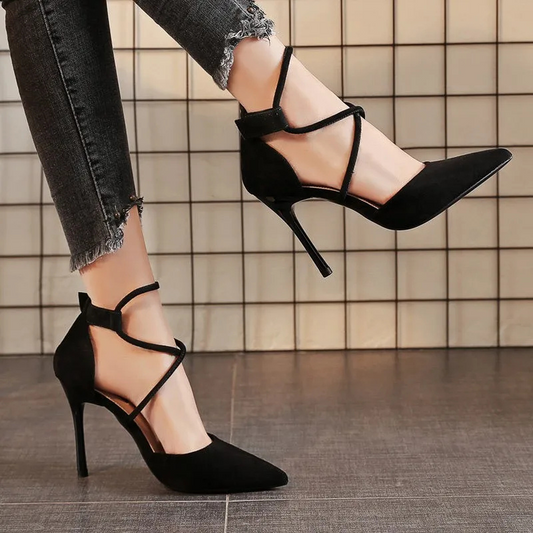 Women's Heels Black – Stylish High Heels for Parties and Formal Events