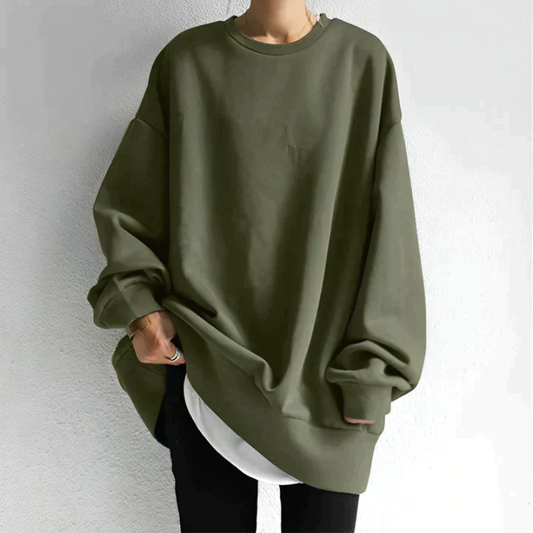 Women's Oversized Jumper – Cozy Sweatshirt for Casual Wear and Layering