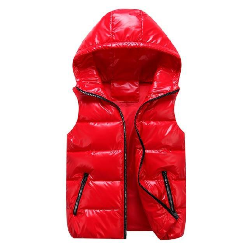 Padded Jacket for Women – Stylish Short Coat with Hood for Cold Weather