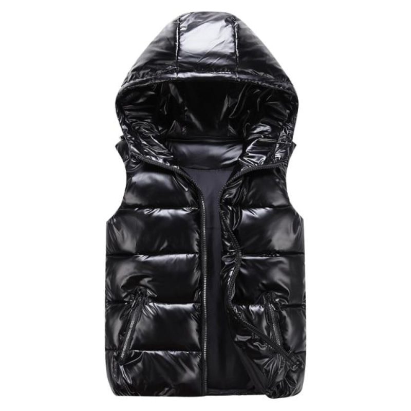 Padded Jacket for Women – Stylish Short Coat with Hood for Cold Weather