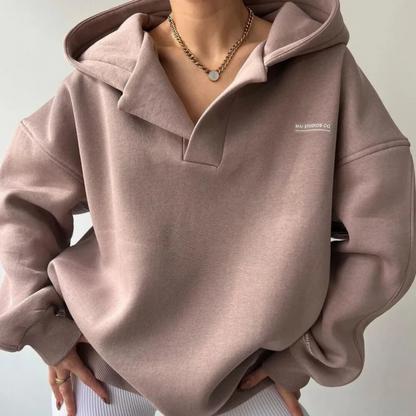 Hoodie for Women – Oversized Warm Sweatshirt with Cozy Fit for Casual Wear