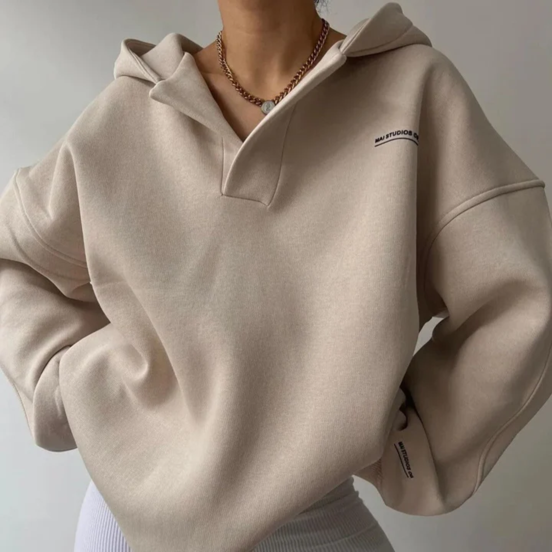 Hoodie for Women – Oversized Warm Sweatshirt with Cozy Fit for Casual Wear