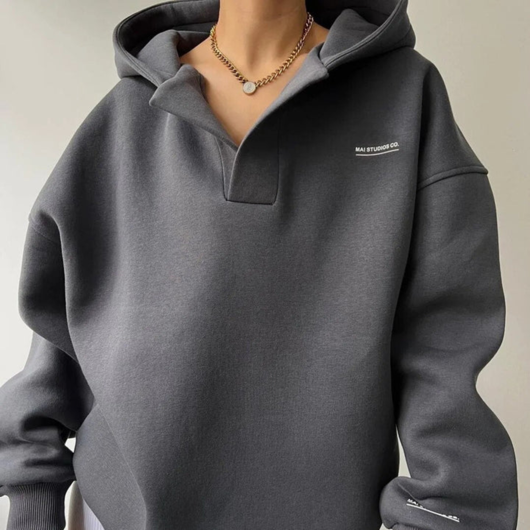 Hoodie for Women – Oversized Warm Sweatshirt with Cozy Fit for Casual Wear