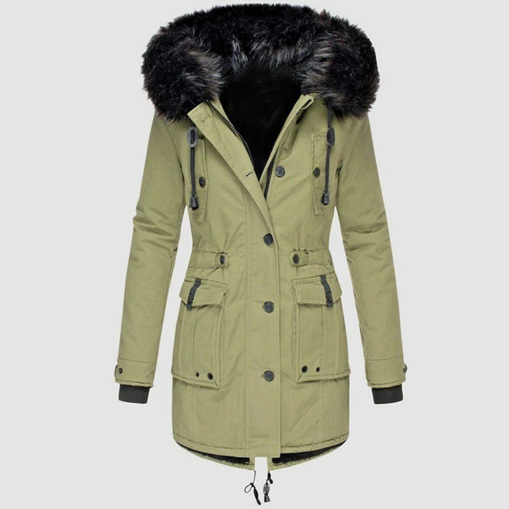 Waterproof Parka for Women – Long Winter Jacket with Warm Insulation