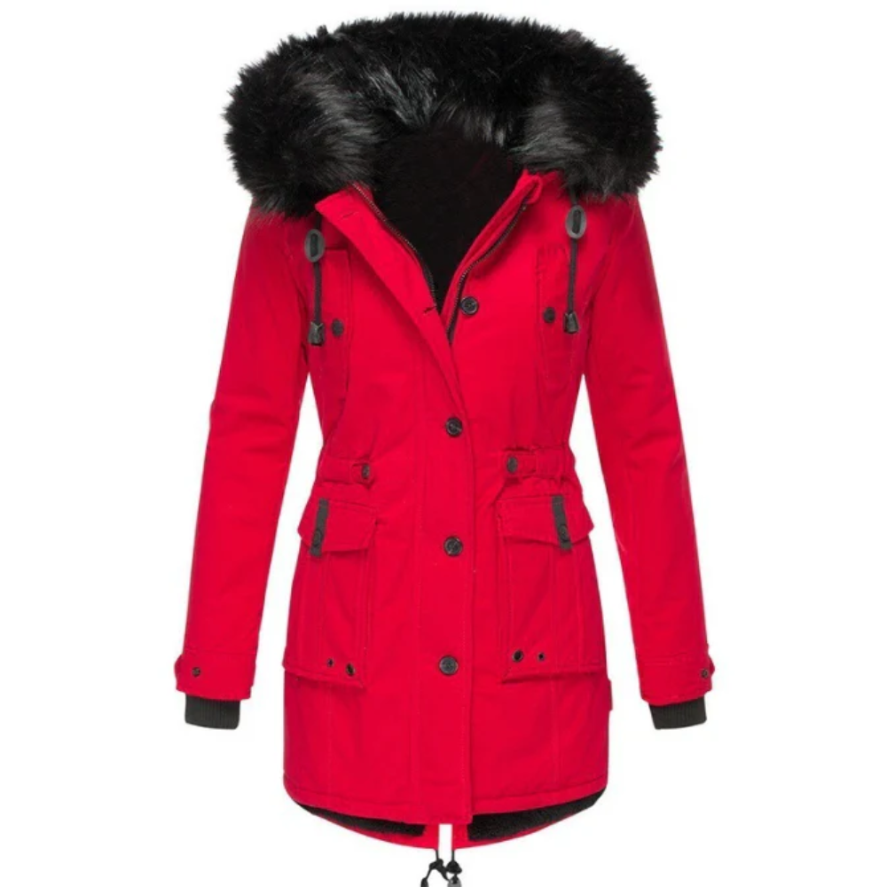 Waterproof Parka for Women – Long Winter Jacket with Warm Insulation