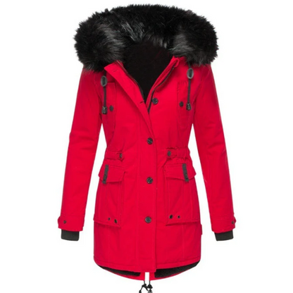 Waterproof Parka for Women – Long Winter Jacket with Warm Insulation