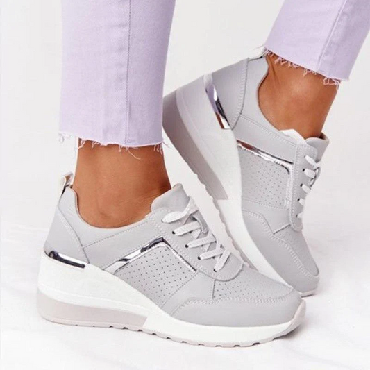 Women's White Sneakers – Stylish Trainers for Casual Wear and Comfort