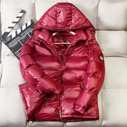 Women's Winter Down Jacket – Short Padded Coat for Cold Weather Style