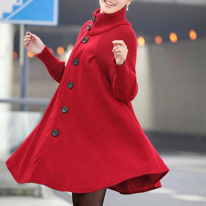 Women's Winter Jacket – Long Warm Coat for Cold Weather Fashion