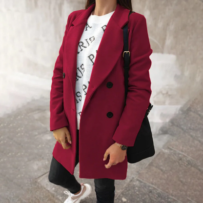 Winter Trench Coat Women – Warm Stylish Jacket for Cold Weather Fashion