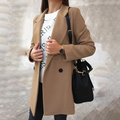 Winter Trench Coat Women – Warm Stylish Jacket for Cold Weather Fashion