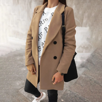 Winter Trench Coat Women – Warm Stylish Jacket for Cold Weather Fashion