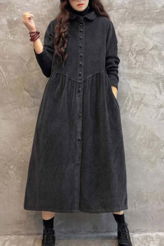 Winter Midi Dress – Long Sleeve Elegant Dress for Women, Perfect for Parties