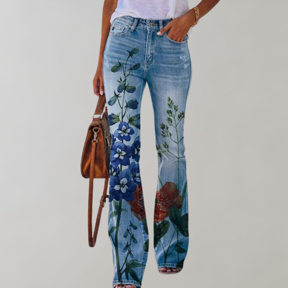 Flared Jeans for Women – High Waist Denim Pants for Casual and Chic Style