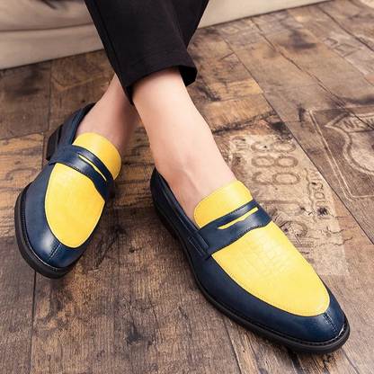 Men's Summer Loafers – Stylish Platform Slip-On Shoes for Casual Wear