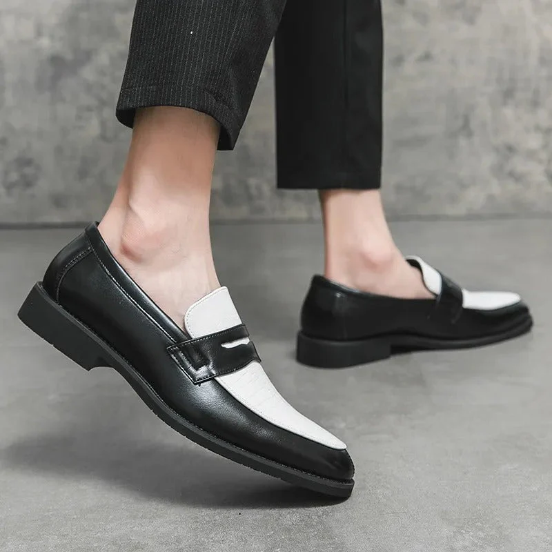 Men's Summer Loafers – Stylish Platform Slip-On Shoes for Casual Wear