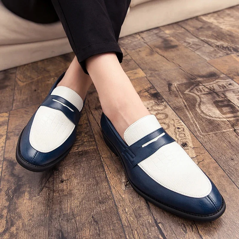 Men's Summer Loafers – Stylish Platform Slip-On Shoes for Casual Wear