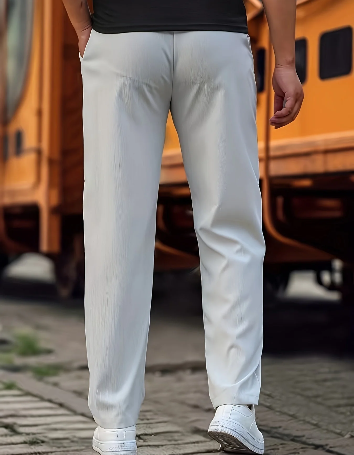 Men's Casual Trousers – Comfortable Lightweight Pants for Everyday Wear