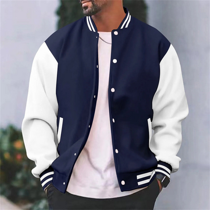 Men's Bomber Jacket Lightweight Grey – Stylish Casual Outerwear for All Seasons