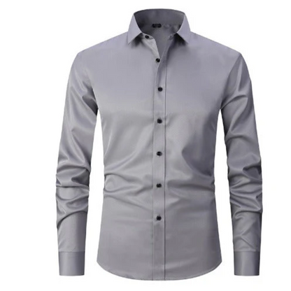 Men's Business Shirt White – Classic Fit Dress Shirt for Office and Formal Wear