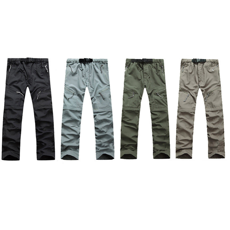 Men's Cargo Trousers – Durable Outdoor Pants with Multiple Pockets for Hiking