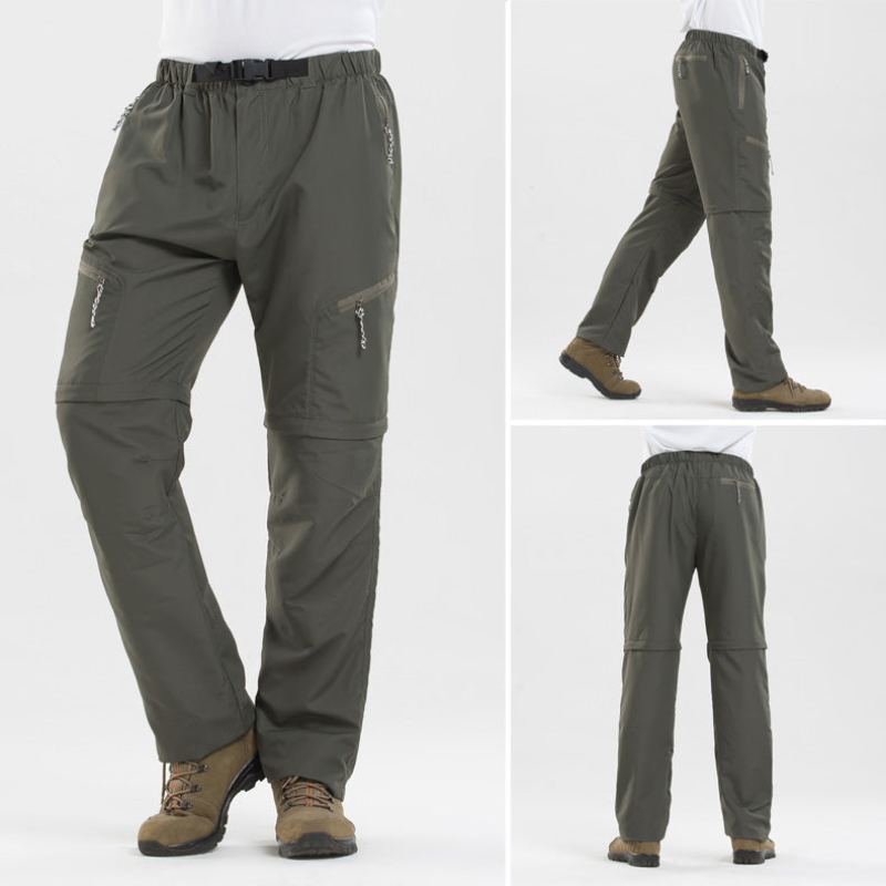 Men's Cargo Trousers – Durable Outdoor Pants with Multiple Pockets for Hiking