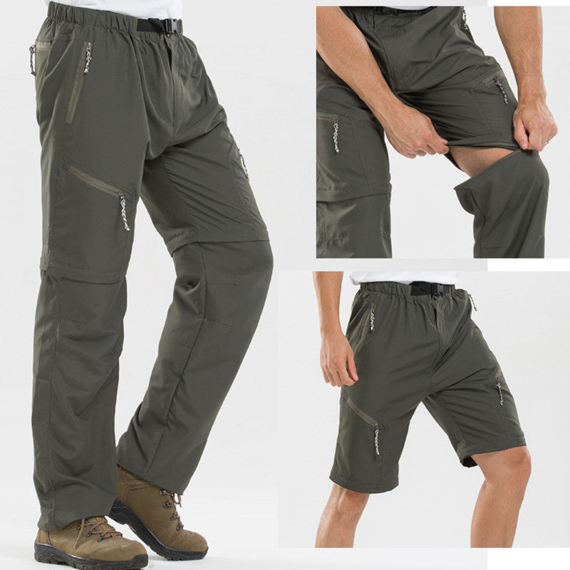 Men's Cargo Trousers – Durable Outdoor Pants with Multiple Pockets for Hiking