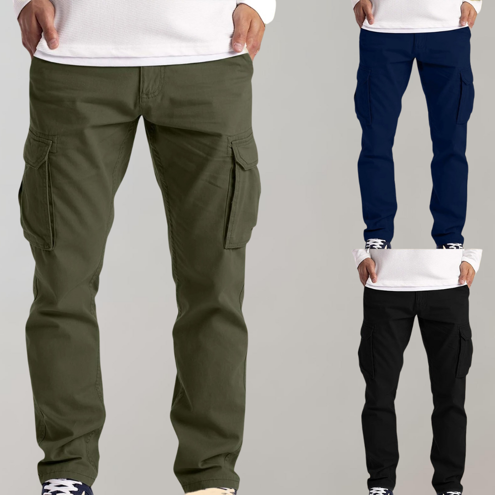 Men's Cargo Trousers – Durable Outdoor Pants for Hiking and Adventure