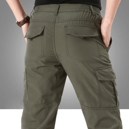 Cargo Trousers for Men – Stylish Black Cargo Pants with Pockets and Comfort Fit