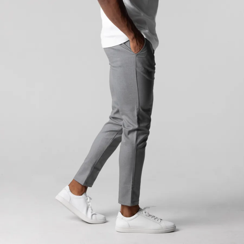 Men's Chino Trousers – Stretch Fabric Casual Pants for Comfort and Style