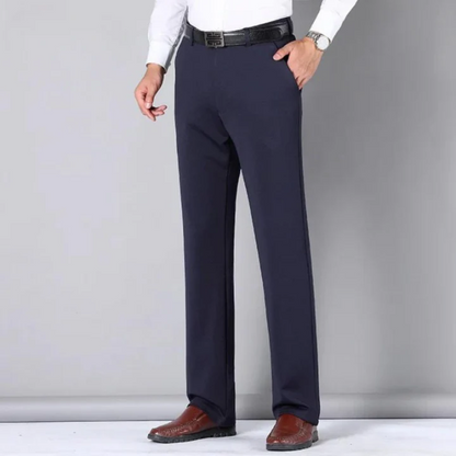 Men's Chino Trousers – Black Casual Trousers for Work and Everyday Wear