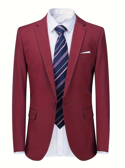 Men's Blazer Suit – Elegant Waistcoat Blazer for Formal Events