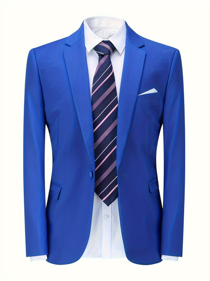 Men's Blazer Suit – Elegant Waistcoat Blazer for Formal Events