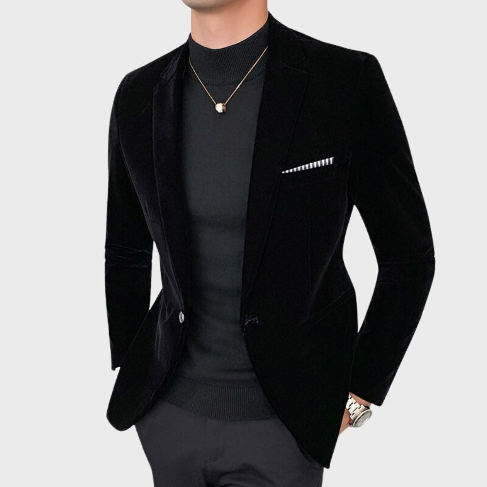 Men's Casual Blazer Waistcoat Suit – Stylish Tailored Jacket for Smart Casual Wear