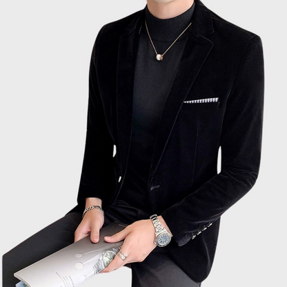 Men's Casual Blazer Waistcoat Suit – Stylish Tailored Jacket for Smart Casual Wear