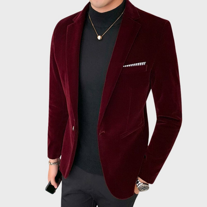 Men's Casual Blazer Waistcoat Suit – Stylish Tailored Jacket for Smart Casual Wear