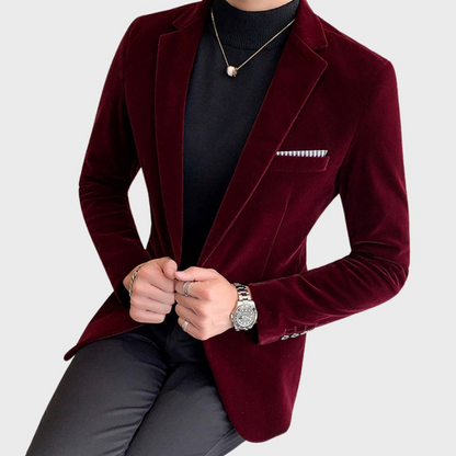 Men's Casual Blazer Waistcoat Suit – Stylish Tailored Jacket for Smart Casual Wear