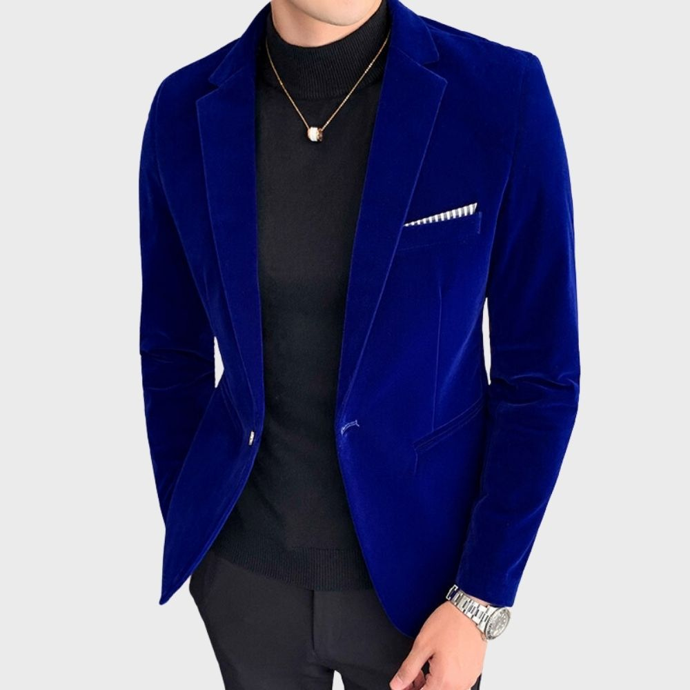 Men's Casual Blazer Waistcoat Suit – Stylish Tailored Jacket for Smart Casual Wear