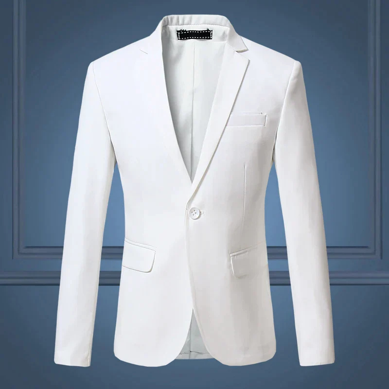 Men's Casual Blazer Waistcoat Suit – Stylish Tailored Jacket for Smart Casual Events