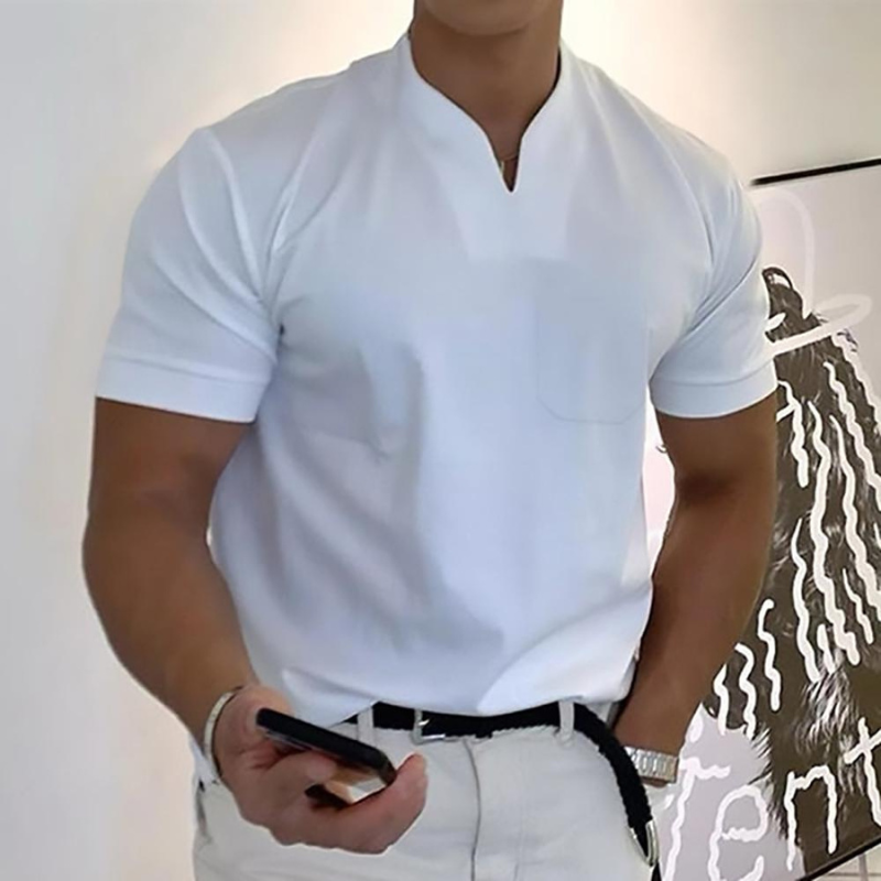 Men's Casual Short Sleeve Shirt – Lightweight Summer Shirt for Everyday Wear