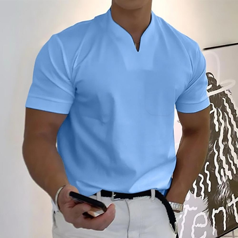 Men's Casual Short Sleeve Shirt – Lightweight Summer Shirt for Everyday Wear