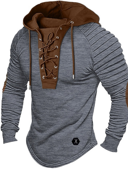 Hooded Sweatshirt for Men – Long Sleeve Casual Pullover, Warm and Stylish