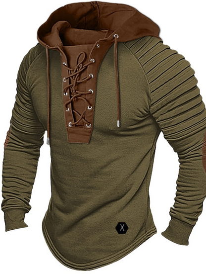 Hooded Sweatshirt for Men – Long Sleeve Casual Pullover, Warm and Stylish