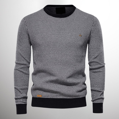 Men's Knitted Sweater – Cozy Pullover Knitwear for Casual and Smart Style