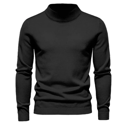 Men's Roll Neck Jumper – Stylish Short Sweater for Casual and Smart Wear