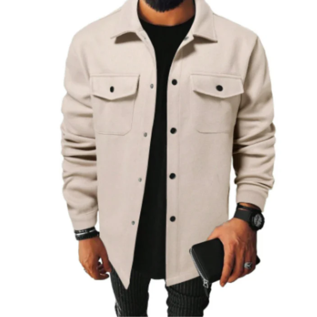 Men's Lightweight Summer Jacket – Short Casual Coat for Warm Weather Wear